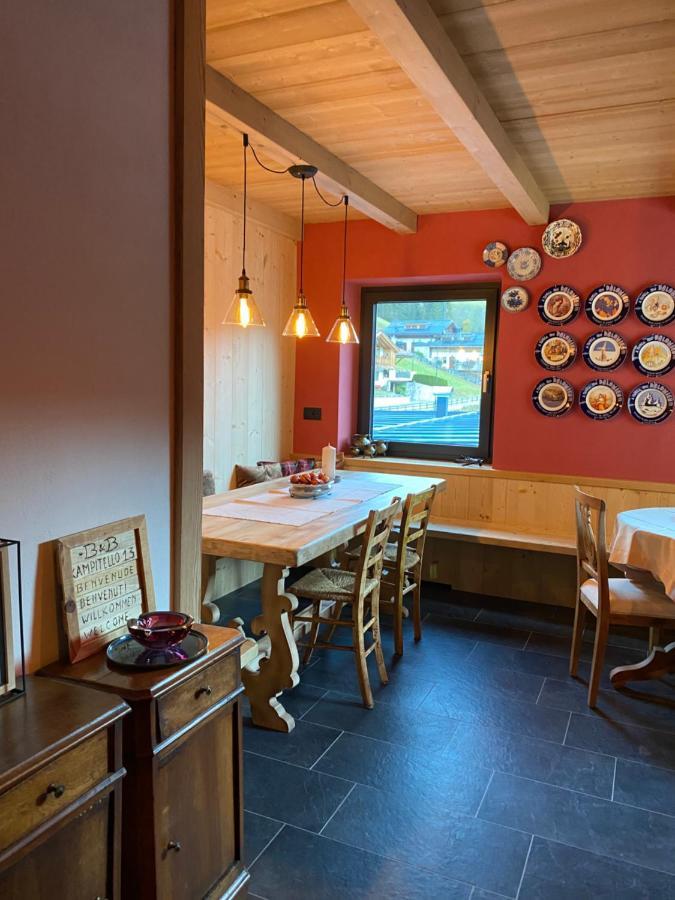 B&B Campitello 13 Di Caterina Costan San Nicolo di Comelico Eksteriør bilde